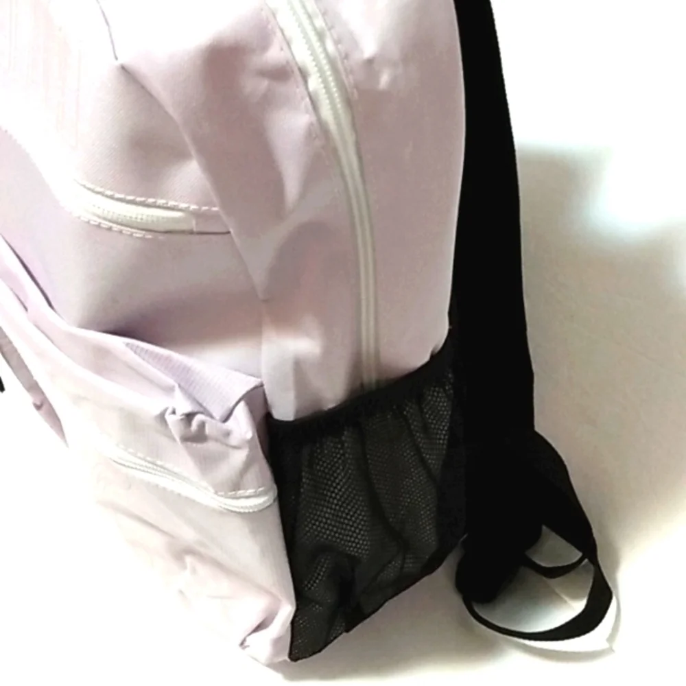 PUMA MERIDIAN 4.0 BACKPACK LAVENDER CARRY-ON TOTE BLACK BOOKBAG SIZE OS NWT